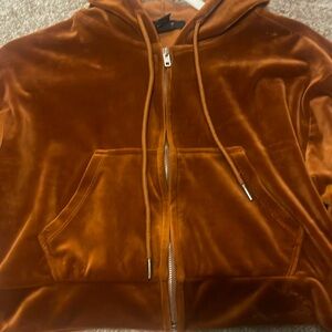 borwn cropped sweater